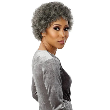 Sensationnel Empire Wig Salt & Pepper Human Hair Wig – Bliss - ANNS BEAUTY SUPPLY